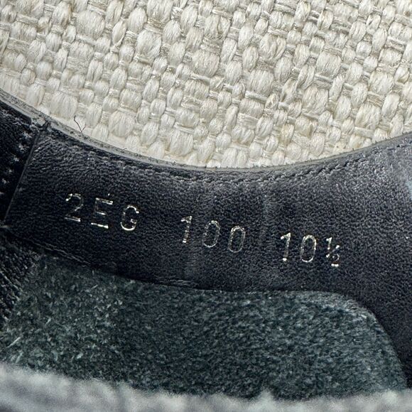 Prada Welt Sewn Black Leather Oxford Mens 10.5 Lace Up Derby Dress Shoes 2EG100 - Picture 9 of 11